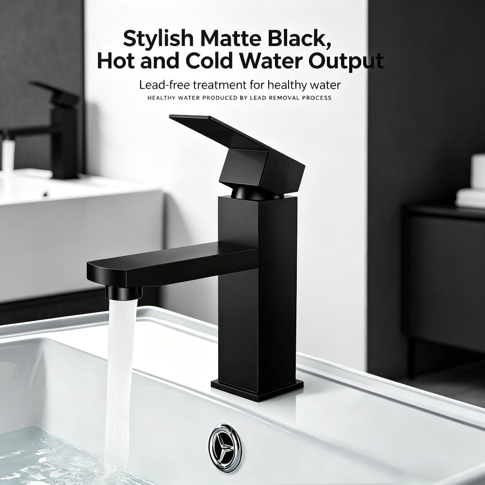 ABS Schwarzer Universeller Meh – Basin Mixer Tap Bewertung und Preis