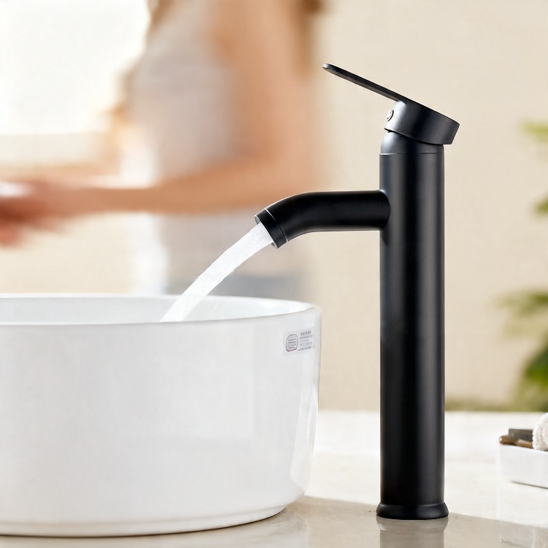 Schwarzer Waschtischhahn Badez – Basin Mixer Tap Bewertung und Preis