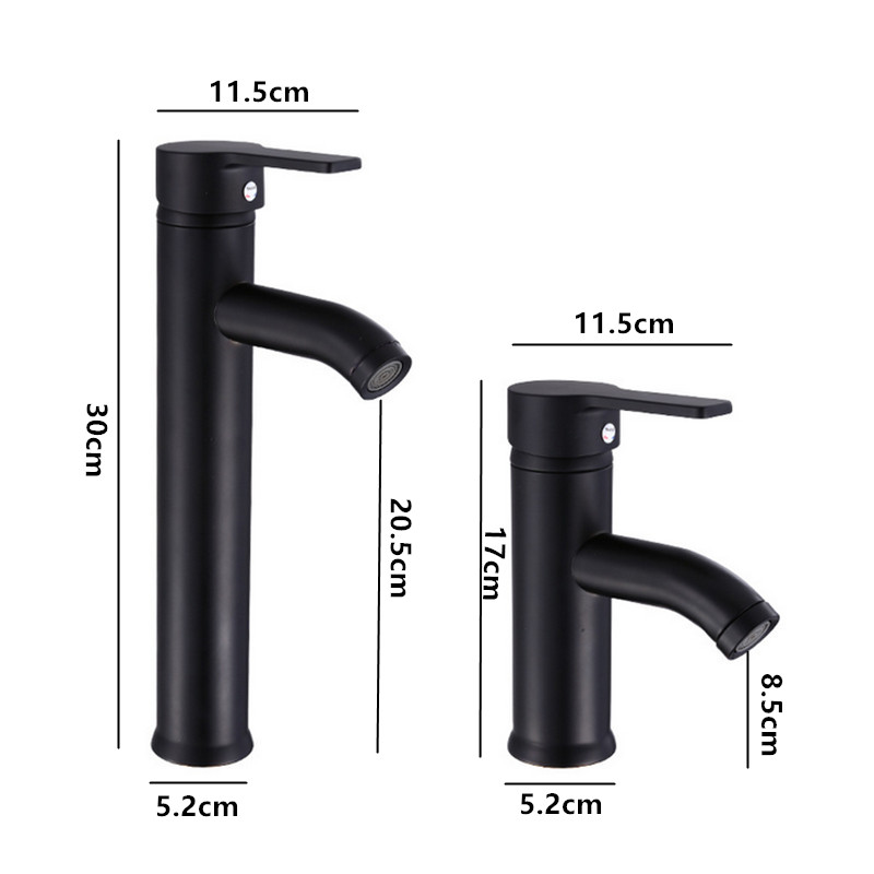 Schwarzer Waschtischhahn Badez – Basin Mixer Tap Bewertung und Preis